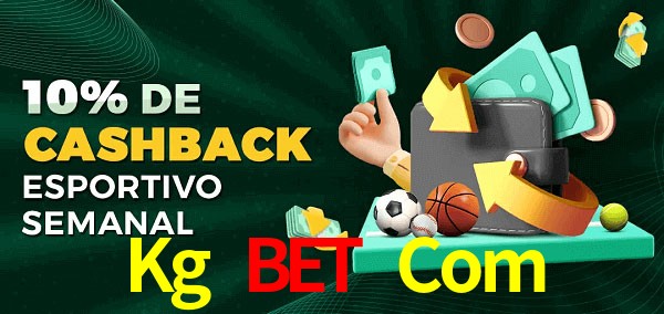 10% de bônus de cashback na Kg Bet Com